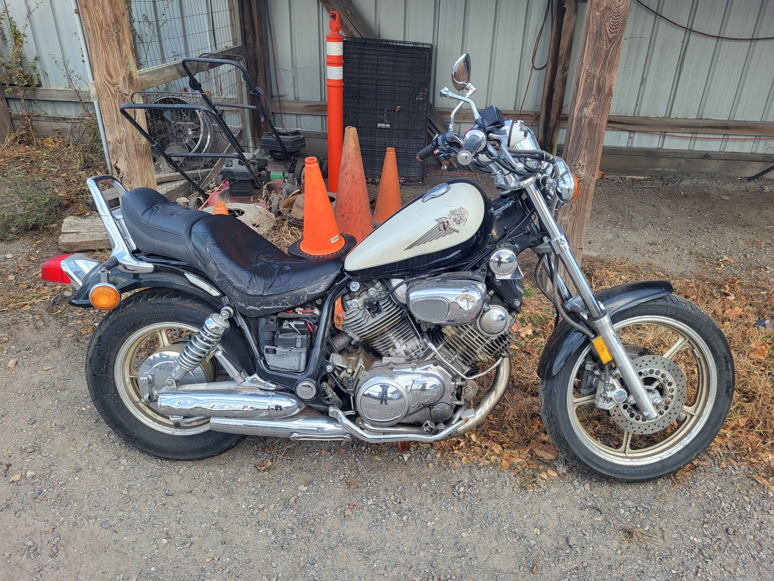 20251124_082143 1997 Yamaha Virago 750 (Silver)