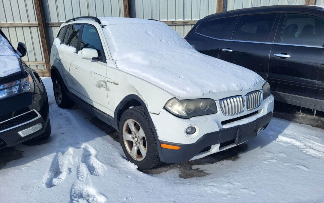 2007 BMW X3 (White)