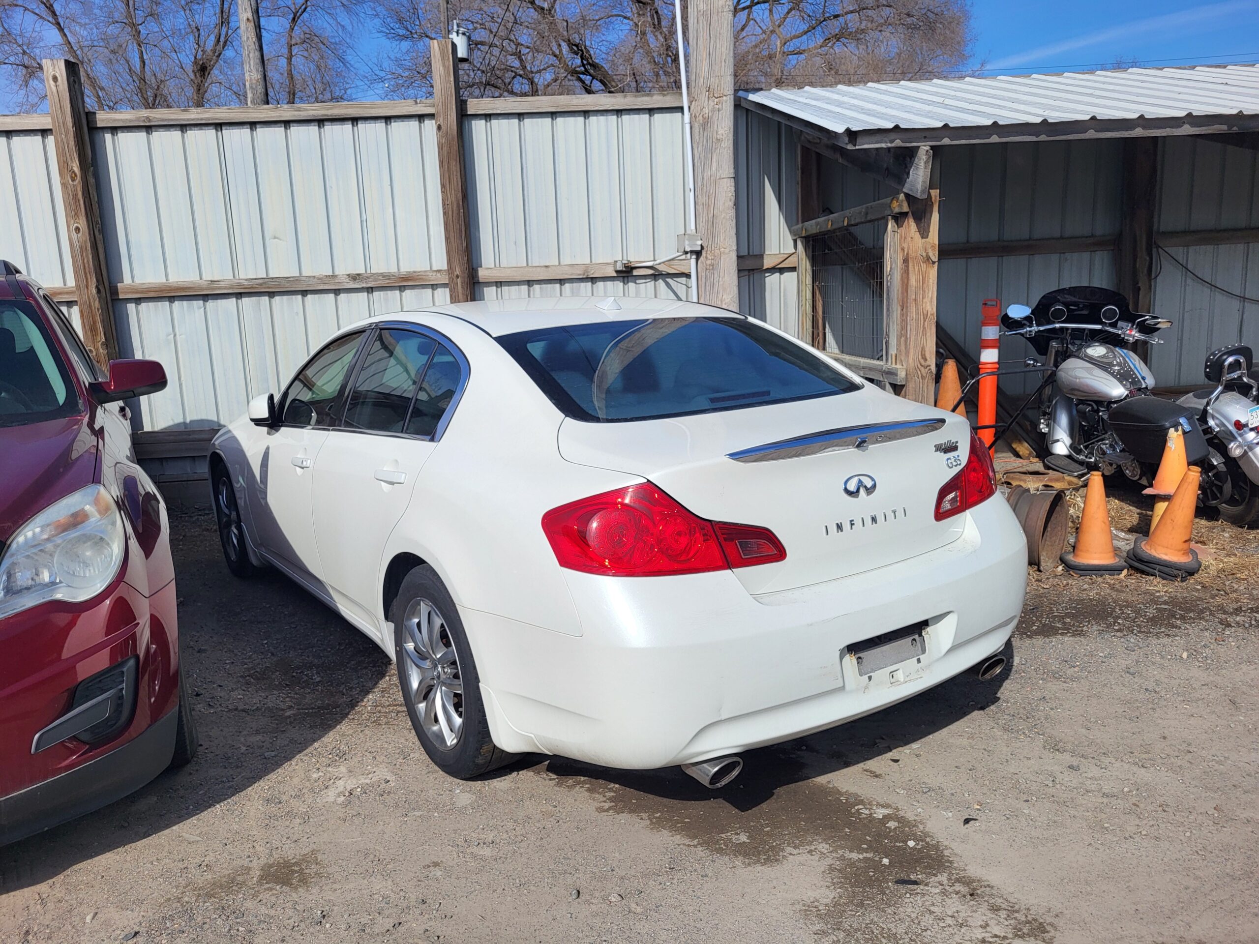 2008 Infiniti G35 (White)
